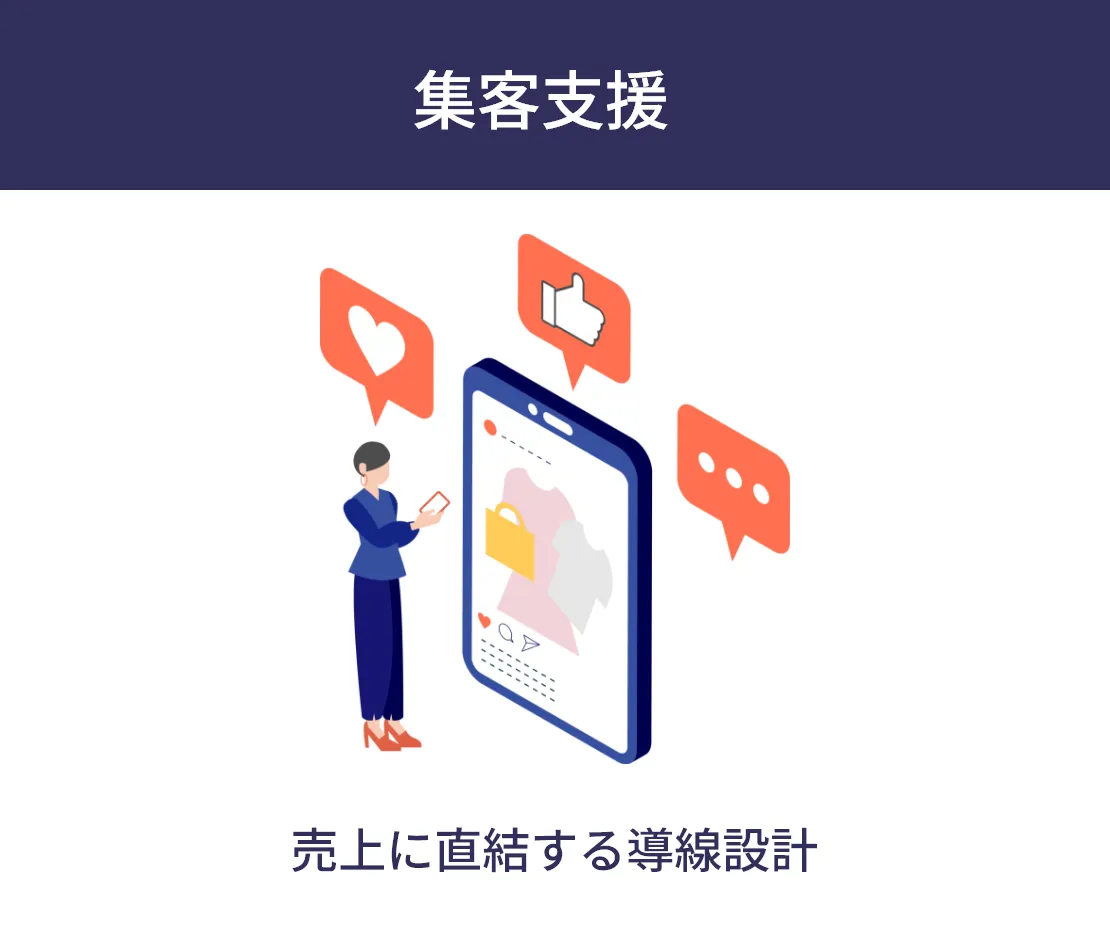 売上に直結する導線設計